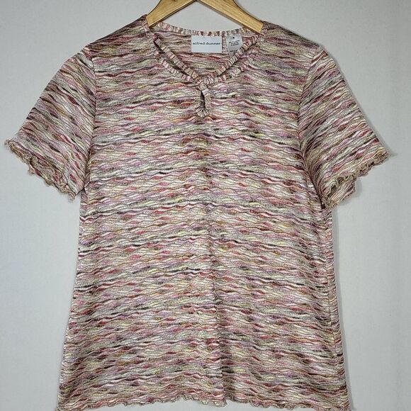 Alferd Dunner Size Small  Colorful Blouse - Picture 5 of 8
